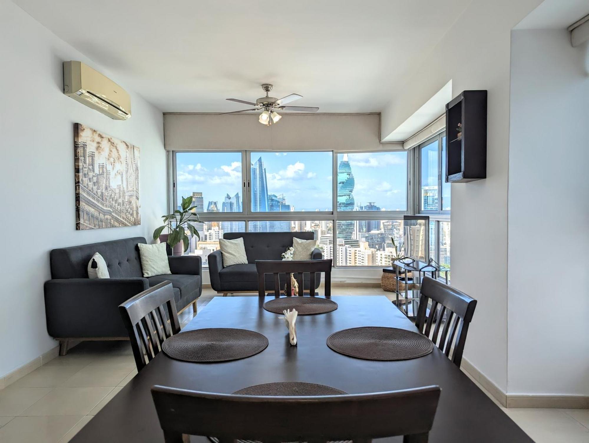 Yc 3602 L Apartamento 2Br En Av Balboa Панама Экстерьер фото